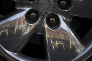 Early Sunday Morning Hubcap